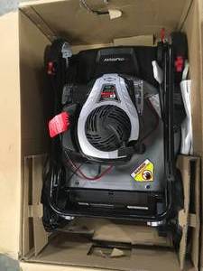 Murray  21 in. 140 cc Briggs and Stratton Walk Behind Gas Push Lawn Mower with Height Adjustment and with Mulch Bag Customer Returns See Pictures