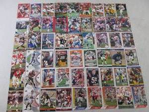 lot 22 image: 54 Assorted Football Cards - See Al...