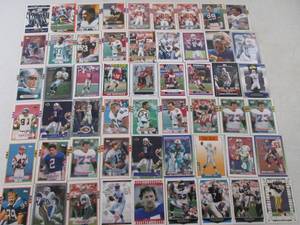 lot 44 image: 54 Assorted Football Cards - See Al...