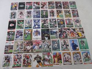 lot 46 image: 54 Assorted Football Cards - See Al...