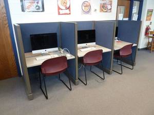 lot 27 image: Library Computer Bays Blue