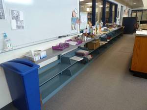 lot 28 image: Library Behind Counter Shelves 24