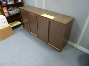 lot 103 image: Room 147 Steel Cabinet Sliding Doors