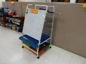 lot 121 image: Room 176 Easel Cart
