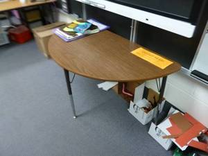 lot 177 image: Room 183 Half moon table