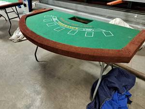 Black Jack Table with Legs