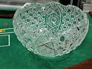 13 Glass Punch Bowl