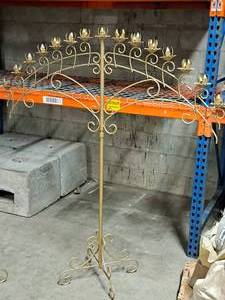 62 Fan-Shaped Candleabra