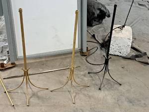 Lot of (3) 36 Candleabra Stands