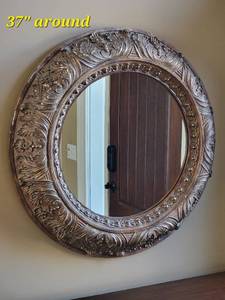 Rococo Porthole Ornate Wall Mirror