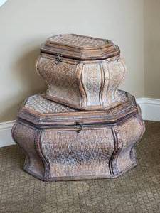 Rattan D�cor Chest