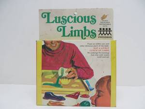 lot 13 image: Awesome Vintage NOS Pressman Toy Gummy Candy Making Kit - Luscious Limbs