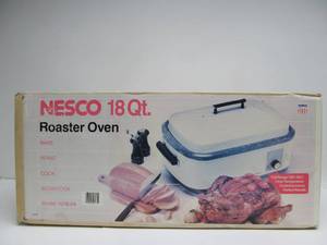 lot 44 image: New In Box Unused NESCO 18qt Roaster Oven