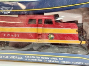 lot 217 image: NOS Unused Factory Sealed Vintage AHM Model Train Engine