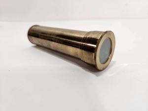 lot 231 image: Brass Kaleidoscope by Van Cort Instrument Makers