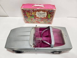 lot 314 image: Vintage DAWN Doll wAccessories, Outfits & Case - Barbie Corvette & Cards