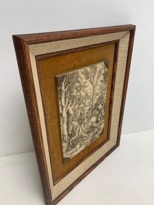 lot 108 image: Framed Engraved Albrecht Durer Artwork