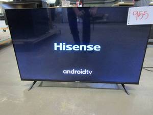 lot 955 image: Hisense A4 Series 43-Inch Class FHD Smart Android TV with DTS Virtual X, Game & Sports Modes, Chromecast Built-in, Alexa Compatibility (43A4H, 2022 New Model) ,Black