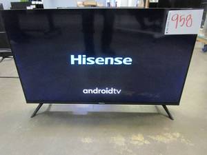 lot 958 image: Hisense A4 Series 40-Inch Class FHD Smart Android TV with DTS Virtual X, Game & Sports Modes, Chromecast Built-in, Alexa Compatibility (40A4H, 2022 New Model)
