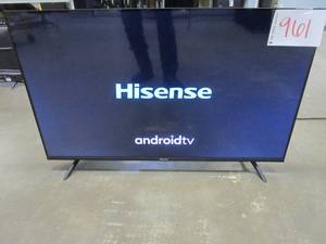 lot 961 image: Hisense A4 Series 43-Inch Class FHD Smart Android TV with DTS Virtual X, Game & Sports Modes, Chromecast Built-in, Alexa Compatibility (43A4H, 2022 New Model) ,Black