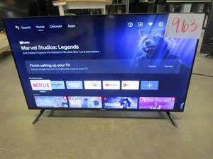 lot 963 image: Hisense A4 Series 40-Inch Class FHD Smart Android TV with DTS Virtual X, Game & Sports Modes, Chromecast Built-in, Alexa Compatibility (40A4H, 2022