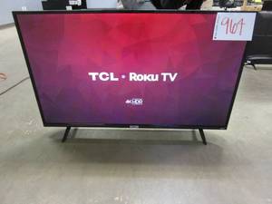lot 964 image: TCL 43-inch 4K UHD Smart LED TV - 43S435, 2021 Model