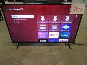 lot 965 image: TCL - 40 Class 3-Series Full HD 1080p Smart Roku TV 40S355