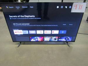 lot 971 image: Hisense A4 Series 43-Inch Class FHD Smart Android TV with DTS Virtual X, Game & Sports Modes, Chromecast Built-in, Alexa Compatibility (43A4H, 2022 New Model) ,Black