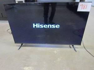 lot 981 image: Hisense A6 Series 50-Inch Class 4K UHD Smart Google TV with Voice Remote, Dolby Vision HDR, DTS Virtual X, Sports & Game Modes, Chromecast Built-in (50A6H, 2022 New Model)
