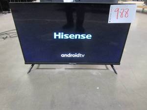 lot 988 image: Hisense - 32 Class A4 Series LED HD Smart Android TV