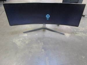 lot 998 image: 49 CHG9 QLED Ultra-Wide VA Panel Gaming Monitor (SHADING MIDDLE TOP, USED IN WAREHOUSE)