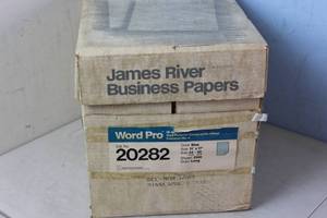 lot 48 image: 1 Case (5 Reams) James River Word Pro 11 X 17 Blue 2,500 Sheets 20282