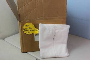 lot 60 image: 25 Painter Poly Coveralls wHood Size 2XL