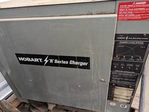 lot 2 image: Hobart R Series 24V Industrial Battery Charger Serial 488CS09390