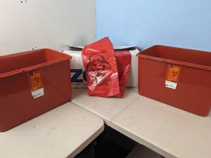 lot 126 image: Hazerdous Waste Disposal Combo - See PIctures