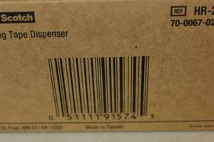 lot 187 image: 3M Scotch HR22 Tape Handheld Dispenser 6 Per Case