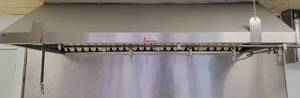 lot 1 image: 42 x 7 Stainless Exhaust Hood with Filters
