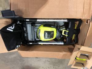 3-in-1 Self Propelled 21 in. Ryobi Lawn Mower Customer Returns See Pictures