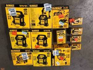 Lot of Assorted Portable Power Stations Various Models and Conditions Customer Returns See Pictures