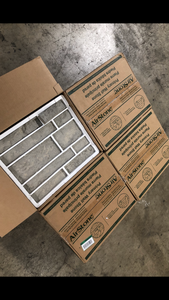 Lot of AIRSTONE  Spring Creek Gray 2 - 4 in. x 4 - 12 in. Cement Standard Primary Wall Tiles (8 sq. ft.case) Customer Returns See Pictures