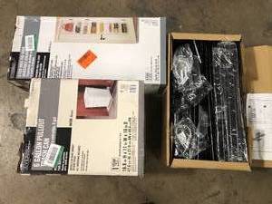 Lot of Closet Organizer and Accessories  Customer Returns See Pictures