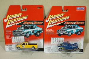 lot 43 image: 2 Johnny Lightning Die Cast Rebel Rods - Trucks