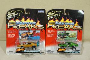 lot 55 image: 2 Johnny Lightning Die Cast Street Freaks - Daytona, Charger