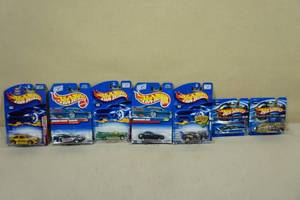 lot 66 image: 7 Hot Wheels Cars - Classics, Euro, Toyota