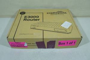 lot 88 image: Cradlepoint E3000 Router