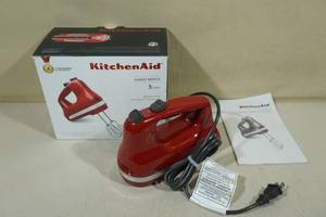 lot 105 image: KitchenAid Hand Mixer