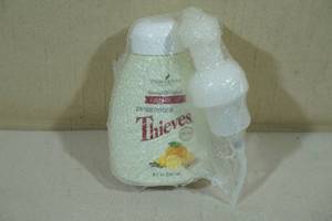 lot 128 image: Young Living Thieves Essential Oil Infused Foaming Hand Soap