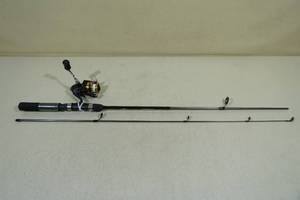 lot 144 image: 5 6 Shimano Spinning Fishing Rod and Reel