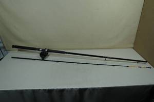 lot 146 image: Okuma 9 6 Dipsey Diver Rod with Riptide Line Counter Reel
