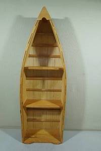 lot 148 image: Wooden Boat Shelf